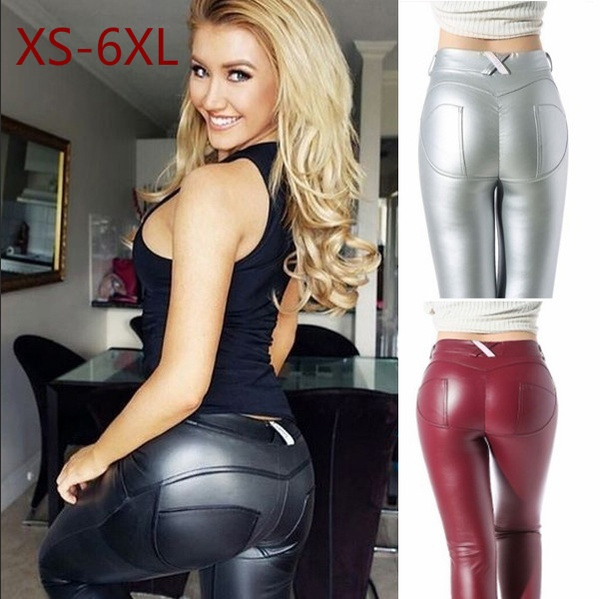 Sexy Women In Tight Leather Pants